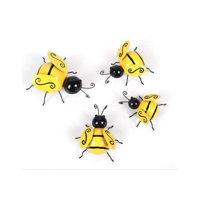 American Rural Decorations Iron Bees Metal Animal Simulation Crafts Wall Art Wall Hanging