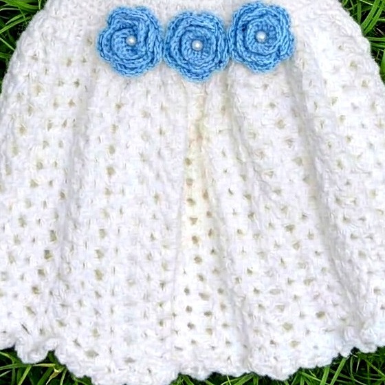 Close-up of the stitch pattern