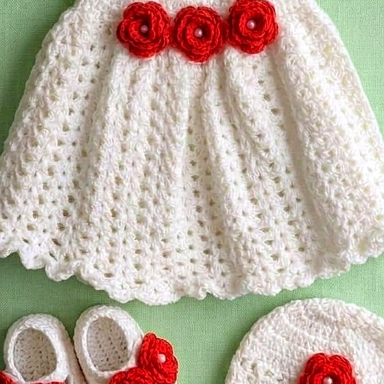 Close-up of the stitch pattern