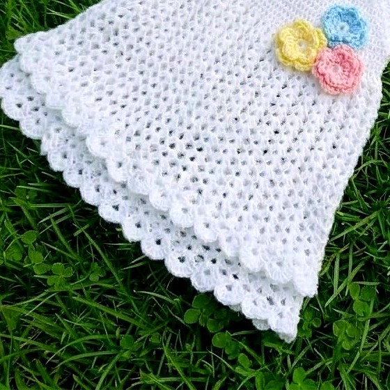 Close-up of the stitch pattern
